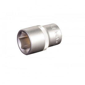 Насадка торцева MASTERTOOL GM 6-гранна 1/2 18 мм CRV (78-0018)