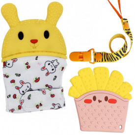 Набір прорізувачів 2Life гризун Мордочка та Free Y4 Жовтий (v-11887)