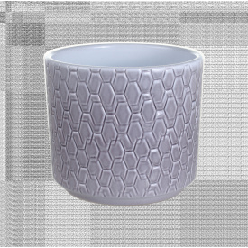 Кашпо GRIEBLING Піреллі h 14,5*d 16,5*v 2,4 сірий лазур (000006522)