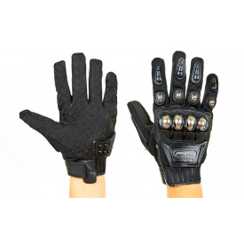 Мотоперчатки MADBIKE MAD-10С XL Черный