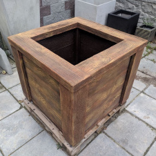 Вазон Веранда 70x65x65 см, уличный садовый RAL K7 Classic