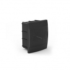Щит встраиваемый Horoz Electric на 4 автомата черный IP40 (600-001-401)