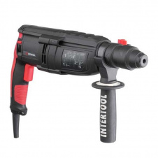 Перфоратор INTERTOOL WT-0171 1000 Вт, 3.2 Дж, 0-1300 об/мин., 0-5100 уд./мин., 3 режима