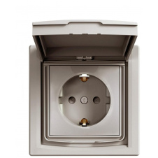 Фото - Розетка Schneider Electric Asfora EPH3100369 с заземлением и с шторками (бронза) Розетка Schneider Electric Asfora EPH3100369 с заземлением и с шторками (бронза)