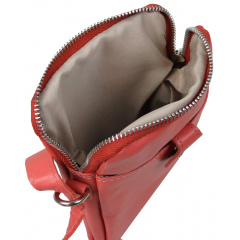 Женская наплечная сумка Borsacomoda 14x21x2 см Розовый (2589215510) Черновцы