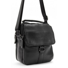 Чоловіча сумка месенджер Tiding Bag 17x20x6 см Чорний (1982289975) Суми