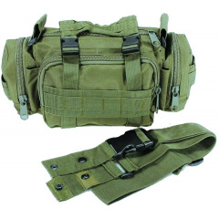 Тактична чоловіча сумка No Brand Molle Combat Sachet 18x30x8 см Хакі (1870530731) Черкаси