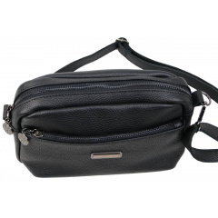 Жіноча сумка на плече Borsacomoda 24x18x10 см Чорний (2508386573) Київ