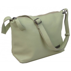 Женская наплечная сумка Borsacomoda 30x22x11 см Салатовый (2590229397) Черновцы