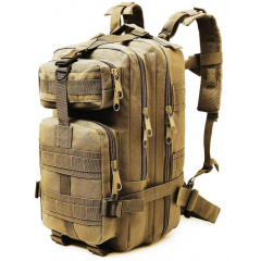 Рюкзак тактический штурмовой No Brand 28L Койот (1676378804) Новая Каховка