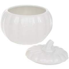 Фарфоровая сахарница White City Pumpkin 500 мл DP78805 BonaDi Кам'янець-Подільський
