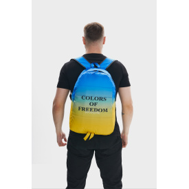 Рюкзак Матрас Intruder Голубо-Желтый Colors of Freedom (1851076487)