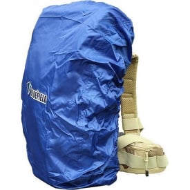 Чехол накидка для рюкзака Рейнкавер Дождевик Mirrow L 55-80 л Синий (77950659)
