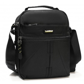 Сумка мужская планшет LANPAD LAN3788 20x25x10 см Черный (2378359230)