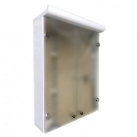 Дзеркало Mikola-M Eco green Z-2 пластикове з полицями 55 см