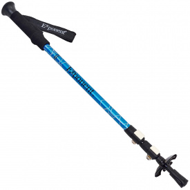 Палка треккинговая planeta-sport для скандинавской ходьбы TY-8019 Exponent l-85-137см Синий