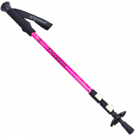 Палка треккинговая planeta-sport для скандинавской ходьбы TY-8019 Exponent l-85-137см Розовый