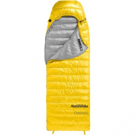 Спальник Naturehike CW400 NH18C400-D L Желтый (1047-6976507666848)