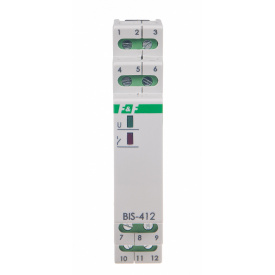 Импульсное реле F&F BIS-412M-LED, групповое, 220В, 16А