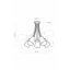 Люстра WIRE KIDS 5 TK-Lighting 1712 Токмак