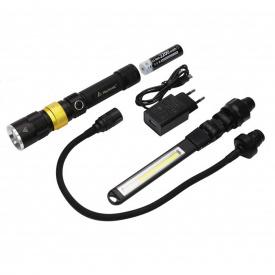 Фонарь профессиональный Mactronic Beemer 4 350 Lm UV 390 nm Ultraviolet Focus USB Rechargeable Черный (DAS301725)