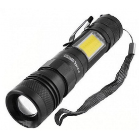 Фонарь ручной Police BL-T6-19 (T6+COB) zoom + microUSB + 3 режима