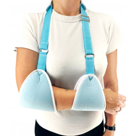 Бандаж підтримувачий руки MED1 TJ-309 Дорослий Light blue