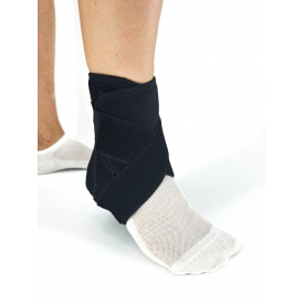 Бандаж на гомілковостопний суглоб MED1 TJ-606 Універсальний Black