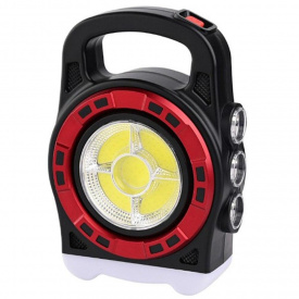 Фонарь переносной Hurry-Bolt HB-6678C с солнечной панелью и функцией PowerBank 20W (3_02952)