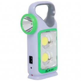 Фонарь-прожектор переносной X-BALOG JA-1921B Белый-зеленый