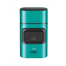 Електробритва-шейвер для бороди та обличчя VGR V-307 металевий корпус Зелений (2104618580)