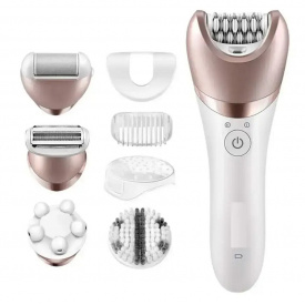 Епілятор акумуляторний Gemei GM-7003 5в1 Білий 2104618442