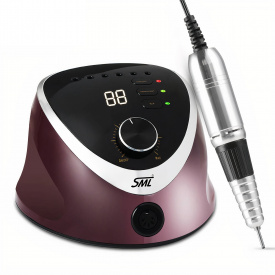 Фрезер для манікюру з педаллю SML Nail Sander M12 Рожевий (SML-M12PNK)