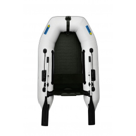 Лодка моторная пвх одноместная ΩMega 210M AD серая