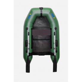 Лодка пвх моторная одноместная ΩMega 210M DE зелена