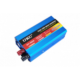 Автомобільний інвертор UKC AC/DC 12v 400W чистий синус (1762662708)