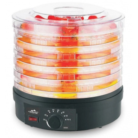 Сушарка для овочів і фруктів Monte MT-1661 400 Вт Чорний (74723594)