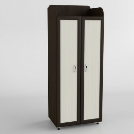 Дитяча шафа Тиса Мебель ШО-101р Венге Дуб молочний 2050x520x800 мм