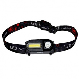 Фонарик налобный аккумуляторный Bailong BL-1801A /1804A COB XPE + сенсор движения (1756375754)