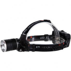 Мощный налобный аккумуляторный фонарь Police PL-147 3*18650 P50 6 см