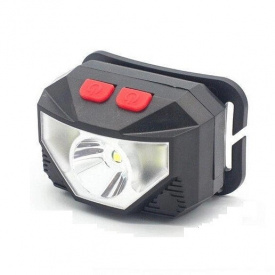 Налобный фонарик Police JY-108 CREE XPE 2хCOB Micro USB