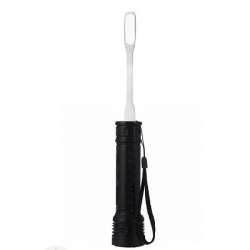 Фонарь ручной аккумуляторный + гибкая LED-лампа Police YW 037/8409