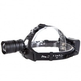 Мощный налобный аккумуляторный фонарь Police PL-148 3*18650 P50 zoom