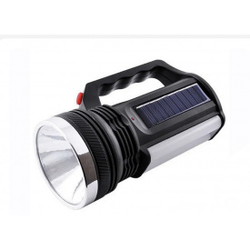 Фонарь аккумуляторный ручной с солнечной батареей YAJIA YJ-2836Т 1W+16 SMD LED