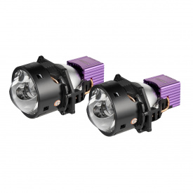 Комплект світлодіодних лінз Kamiso Aozoom DLPD-07-03 Bi-LED LASER 5500K 75/50W TIR PRO