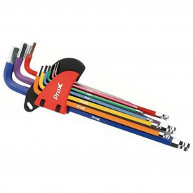 Набір шестигранних ключів ProX 9 шт Різнокольоровий (AN-0252)