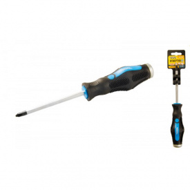 Викрутка хрестова РН2*100 ударна MASTERTOOL GM (49-5210)