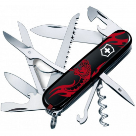 Складной нож Victorinox Huntsman Zodiac Поразительная змея 91 мм Разноцветный (1.3713.3_Z4351u)