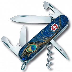 Складной нож Victorinox Spartan Ukraine 91 мм 13 функций Волшебное перо Жар-Птицы (1.3603.3_T3150pw)