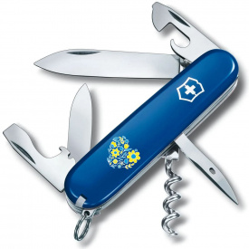 Складной нож Victorinox Spartan Ukraine Цветочное сердце (1.3603.2_T1246u)